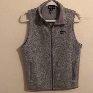 Patagonia Better Sweater Gray Knit Vest